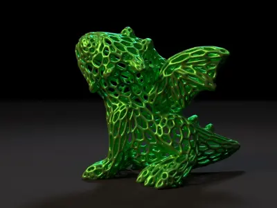 Cute Dragon 3D print model