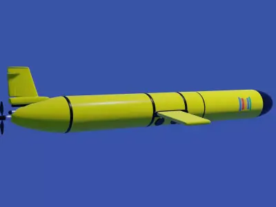 Subsea AUV  3D model