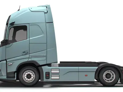 Volvo FH Aero Electric 4x2 Tractor 2026 3D model