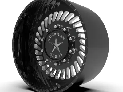 AMERICAN FORCE 6N17 VADER SD WHEEL 3D print model