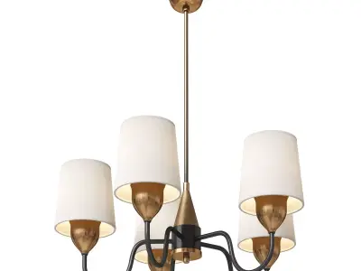 1STDibs chandelier Fog and Morup 3D model