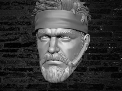 Woods Call of Duty 3D printable file for action figures 3D print model