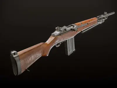BM 59 Low-poly 3D model