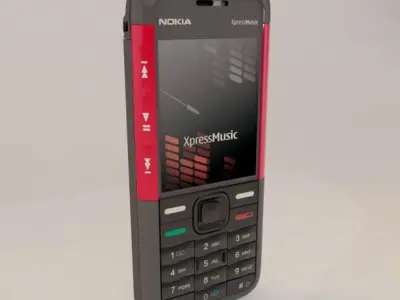 Nokia 5310 Free 3D model
