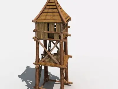 Guard Tower 3D model purchase