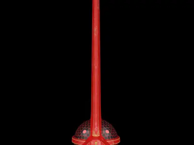 Spaceship 3D model 3D model purchase