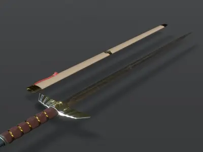 Sword - Swan Sword 3D model