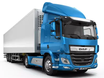 DAF CF Sleeper cab 2017 3D model
