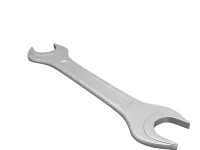 Wrench Free low-poly 3D model