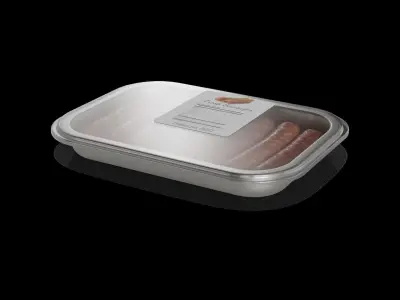 Fresh sausages Fresh Sausages 3D model buy