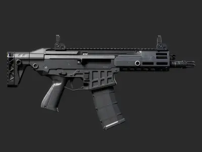 CZ Bren 3  Low-poly 3D model