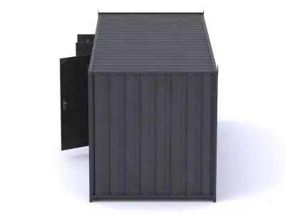 Office Container 20ft 3D model