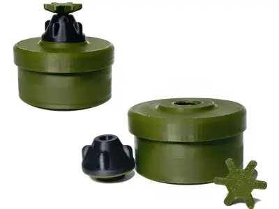PMA-2 -  Yugoslav anti-personnel explosive mine 3D print model