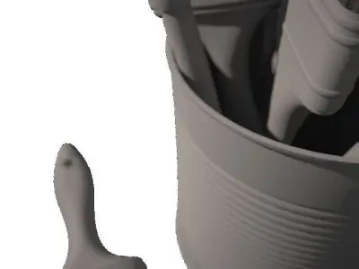 Painting Gear 3D model