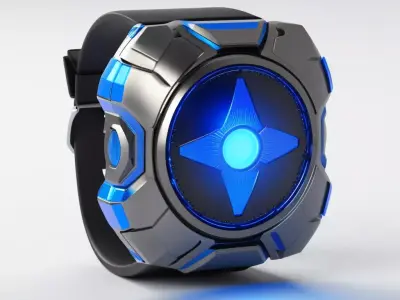 SciFi Futuristic Wearable Tech Device 3D model