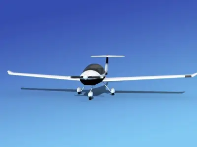 Daimond DA-20 Katana V10 3D model