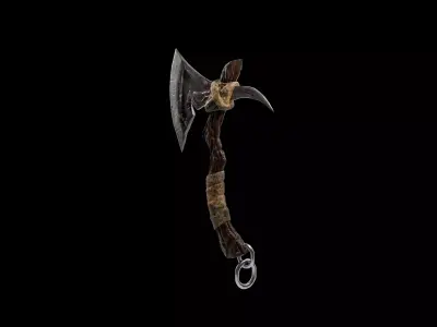 War Axe 3D model buy
