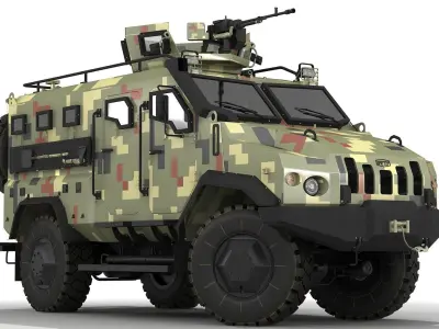 APC VARTA  whith  modul 3D model