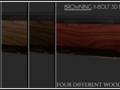 Browning X-Bolt Free 3D model