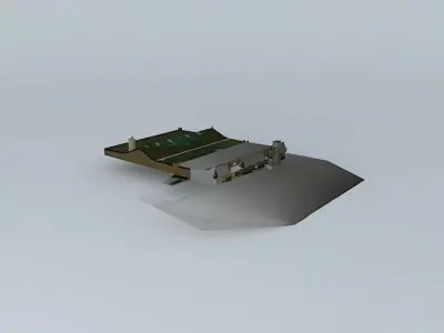 Berck Plage Agora Free 3D model