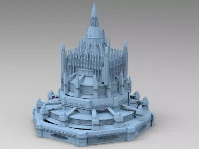Barons Tower 4 3D model