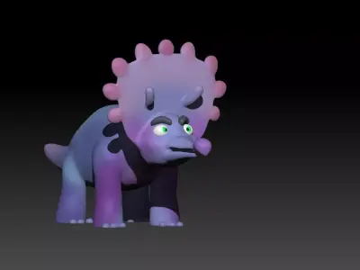 Little Dinosaur 3D model
