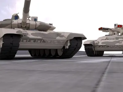 BMP3 Terminator 3D model
