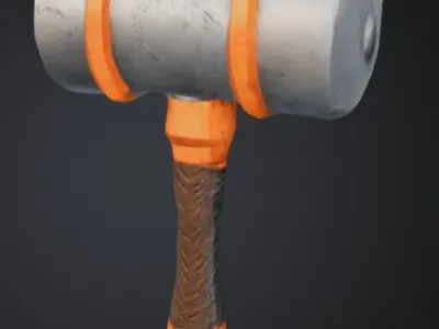 Hammer 3D Model 3D model purchase