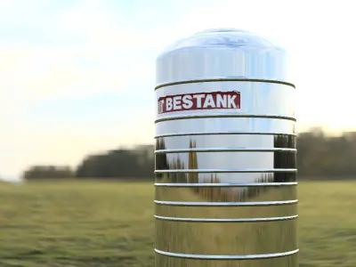 Water Tank 3D model 3