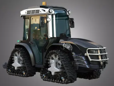 MACH 4 Tractor 3D model