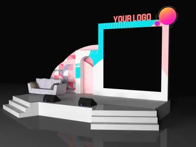 Stage Design fashion 3D model