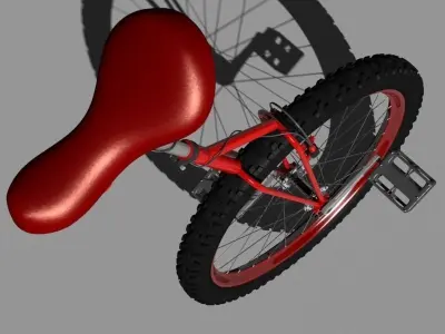Mountain Unicycle 3D model