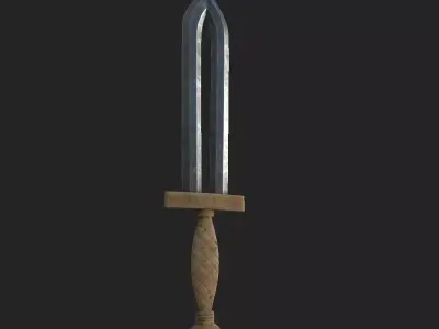 sword 572 Free low-poly 3D model