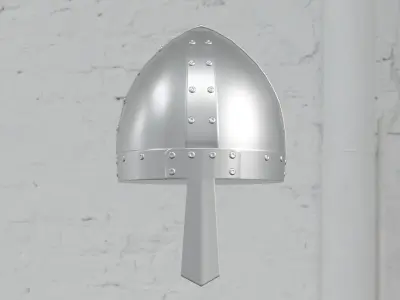 Medieval Norman Helm 3D model
