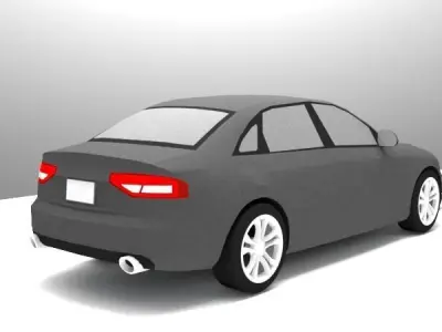 Car Audi 2015 Free 3D model