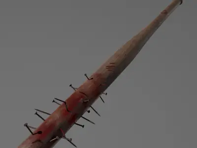 zombie bat Low-poly 3D model