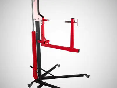 Bike Lift Low-poly 3D model