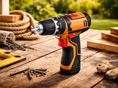 Cordless Power Drill Model 3D model