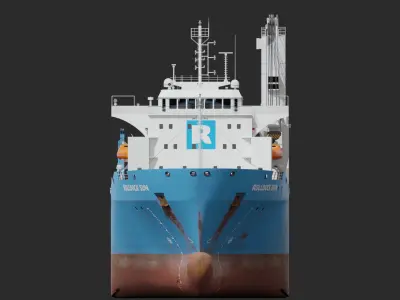 Heavy Lift Vessel 3D model
