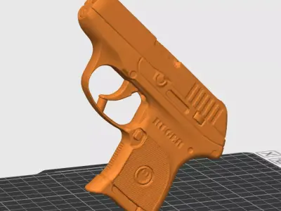Ruger LCP 1to1 Scale Training Gun Prop Non Functioning 3D print model