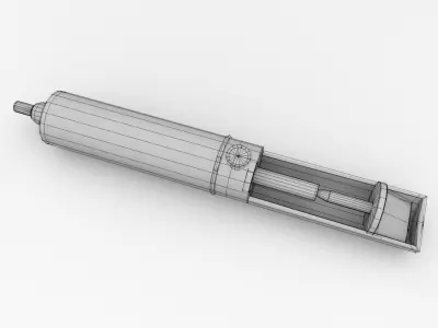 Desolder Pump 3D model