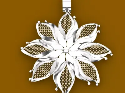 Custom Jewelry pendant 3D print model