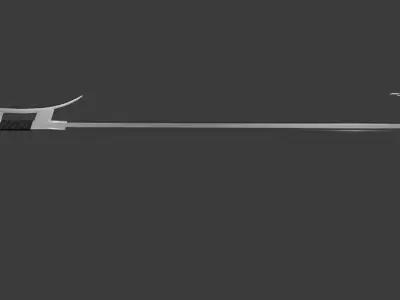 Jiangou Sword 3D Model Low-poly 3D model