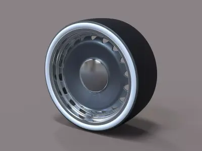 Sport wheel 6 3D model