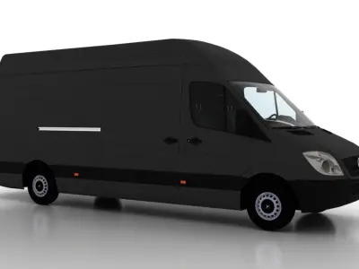Mercedes Benz Sprinter L3H3 2009 Cargo EU 3D model