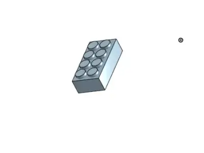 Toy Brick 3D model