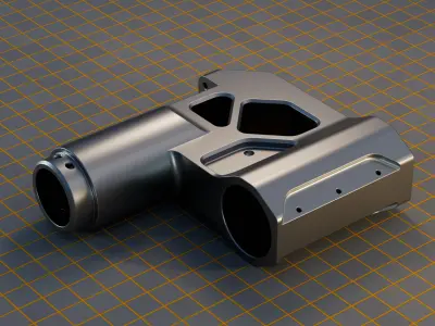 CyberJoint Kitbash HardSurface Pack Low-poly 3D model