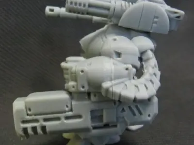 CHIBI-TECH SD - MK-VII PEACEKEEPER SOLO 3D print model