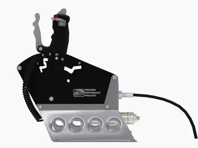 Precision Power Air shifter Low-poly 3D model