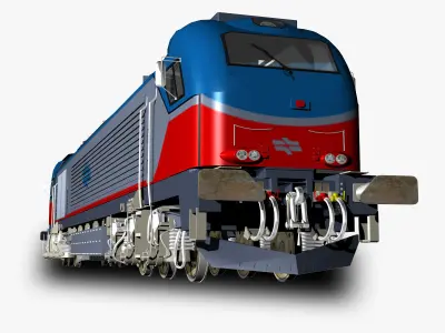 Vossloh Euro 4000 Locomotive 3D model